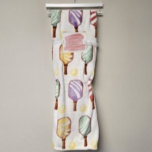 Good Vibes Pickle Ball Oversized Cozy Throw Blanket